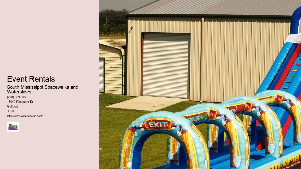 Water Slide Rentals