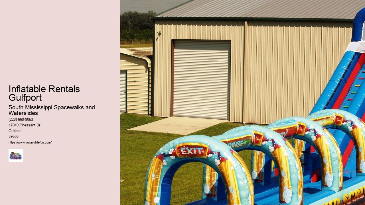 Inflatable Water Slides MS