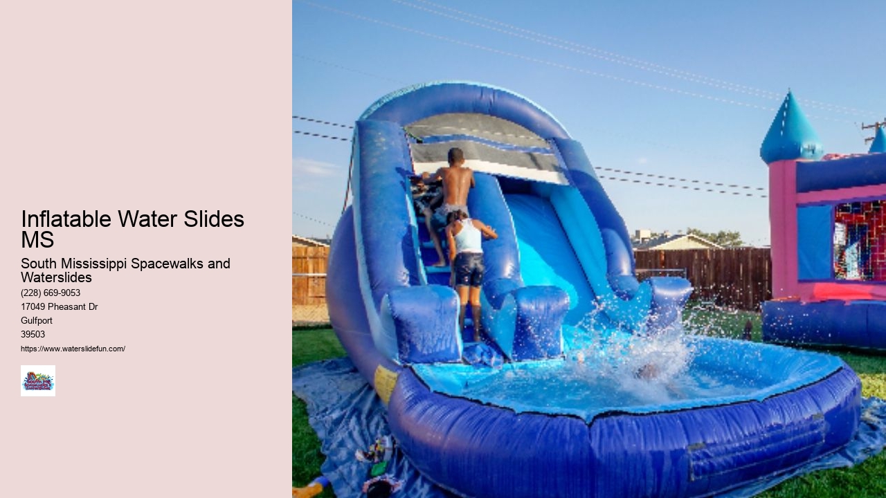 Inflatable Water Slides MS